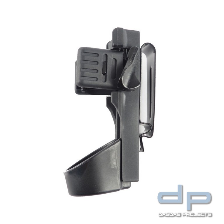 ESP® Taschenlampenholster LHU64, Metall Gürtelclip für Gürtel bis 50 mm