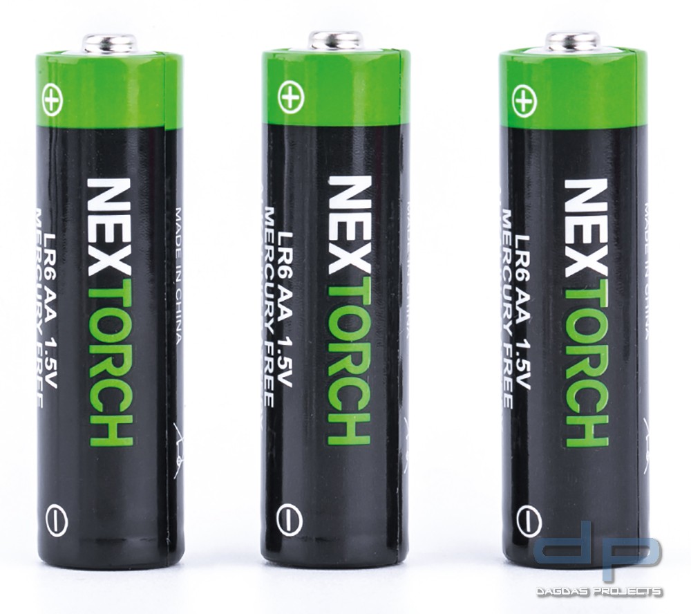 myStar R AA LED Kopflampe 600 Lumen fokussierbar für 3x AA-Batterien in schwarz