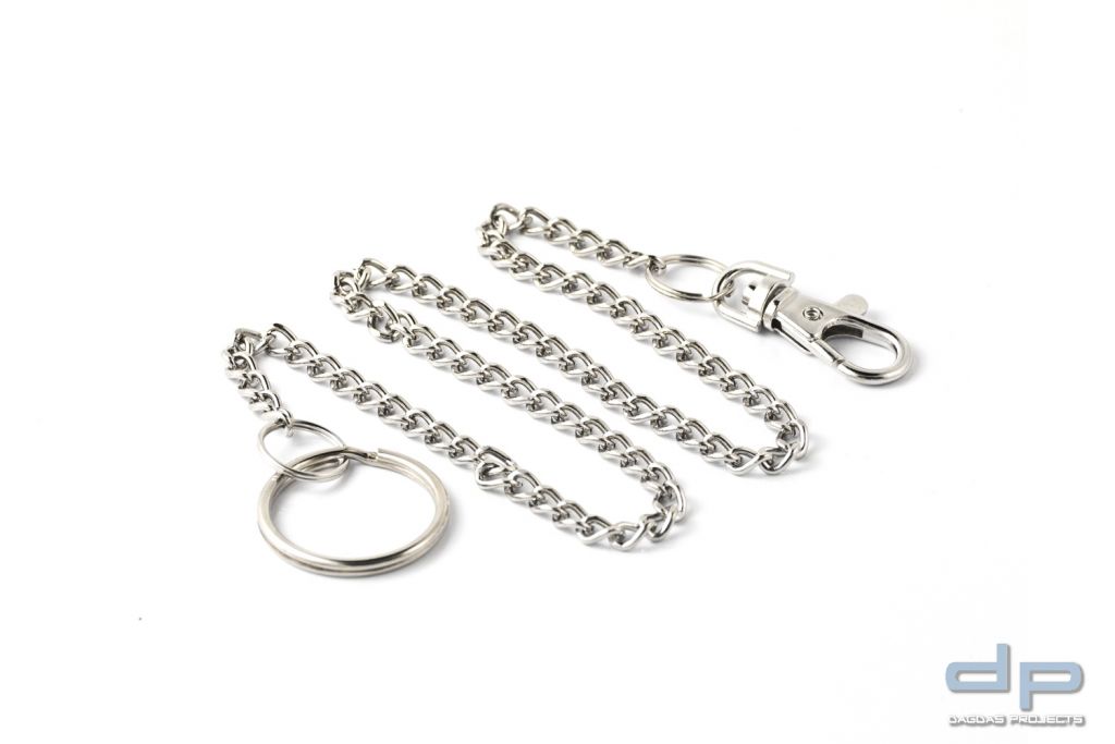 Key Bak 3940 Taschenkette 48 cm, Karabiner, chrom