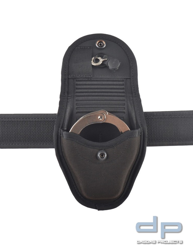 Combo COP® Stahlhandfessel 0109 + COP® 8001-MOL Molle-/Gürtelholster