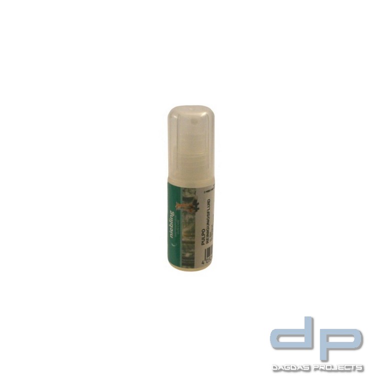 Niebling Pulpo-Reinigungsfluid, 30 ml, mit Spraykopf, transparent