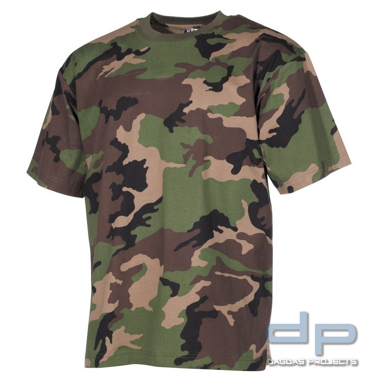 US T-Shirt, halbarm, M 97 SK tarn, 170 g/m²