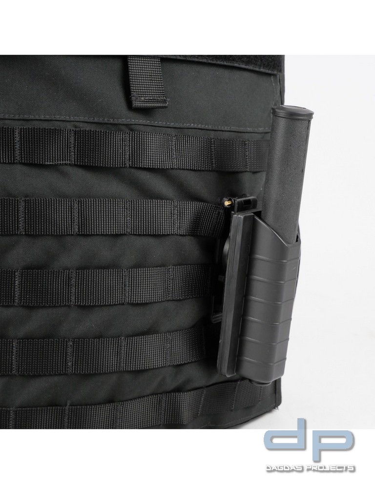 COP® 5660BMLSG Schlagstockholster BONOWI EKA,Clip für Gürtel/MOLLE, 360° drehbar