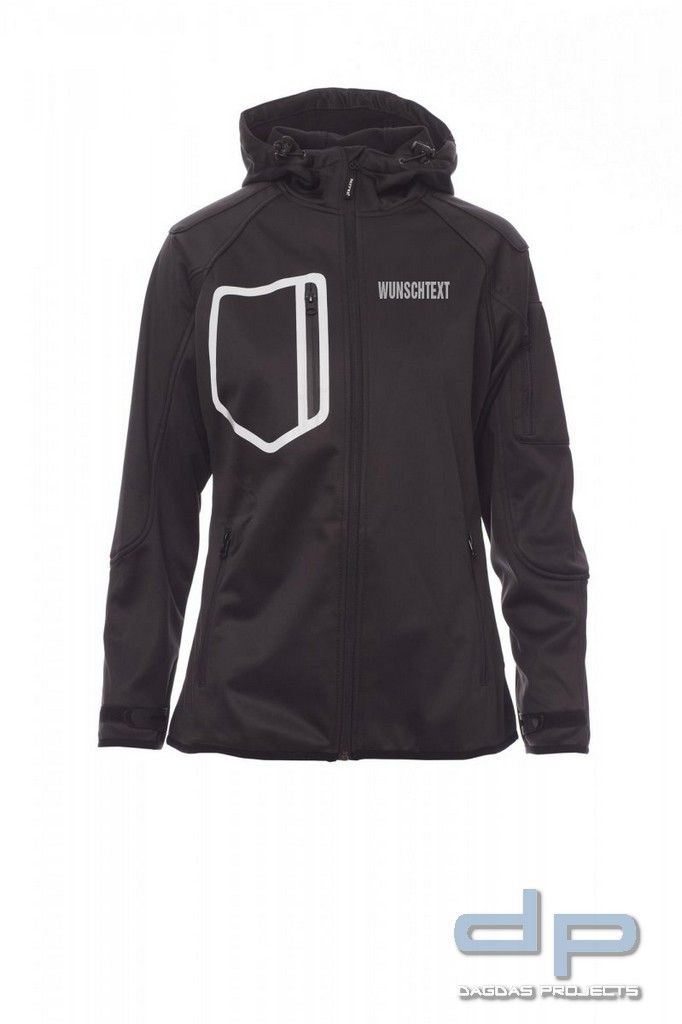 Payper DAMEN SOFTSHELLJACKE "EXTREME LADY" in verschiedenen Farben mit Aufdruck nach Wusch