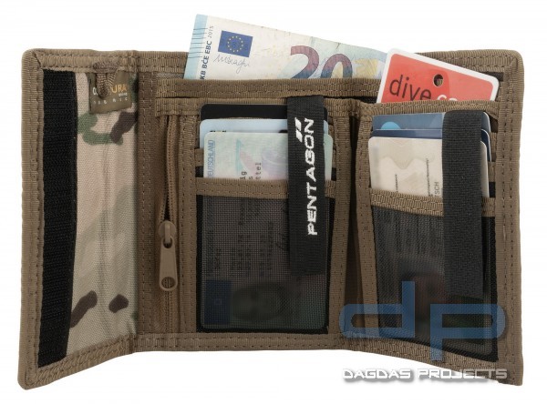 PENTAGON WALLET STATER 2.0 MULTICAM