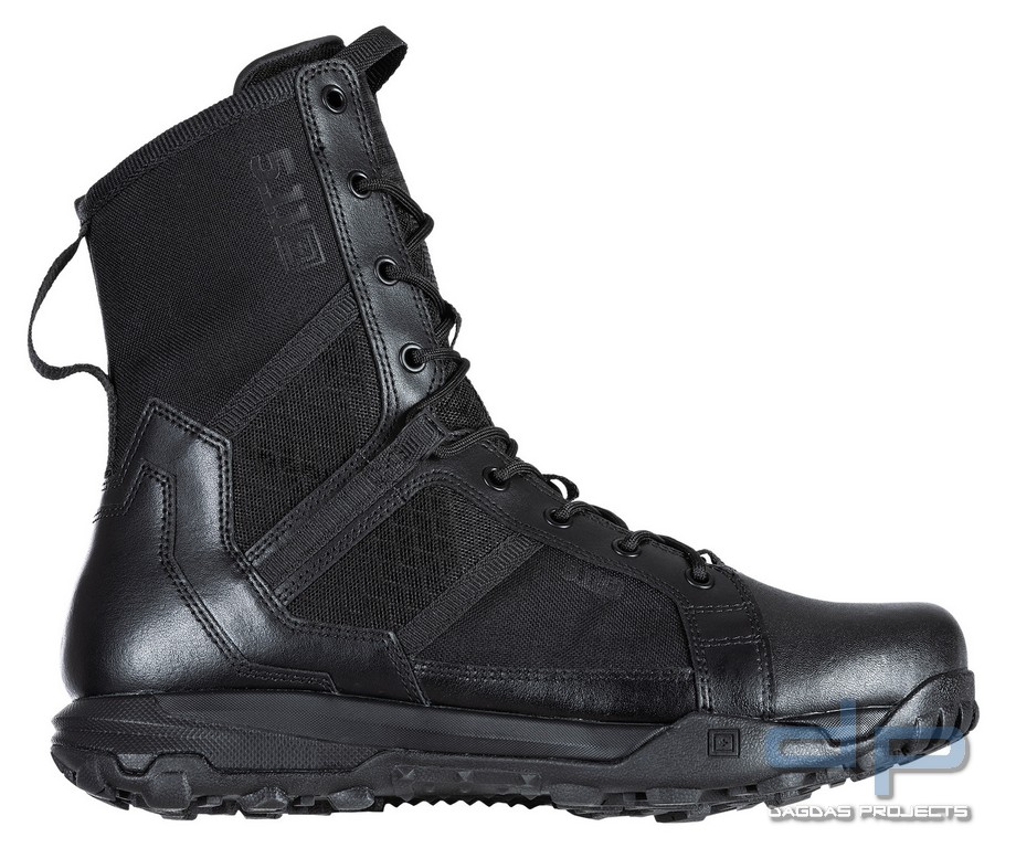5.11® A/T 8" SIDE ZIP BOOT EINSATZSTIEFEL IN SCHWARZ