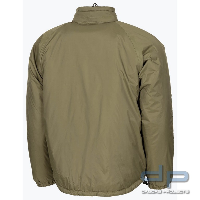 Brit. Thermojacke, oliv, große Größen