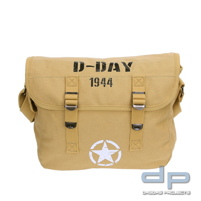 Umhängetasche Segeltuch D-Day 1944