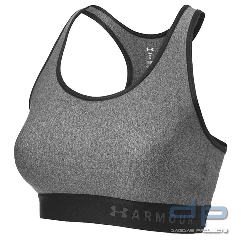 UNDER ARMOUR DAMEN MID HEATHERED SPORT-BH