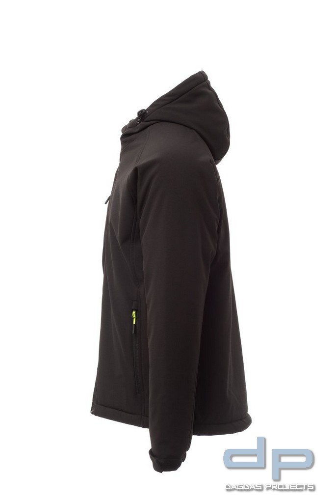 Padded Herren Behörden Softshelljacke ''GALE PAD'' in verschiedenen Farben mit Aufdruck nach Wunsch