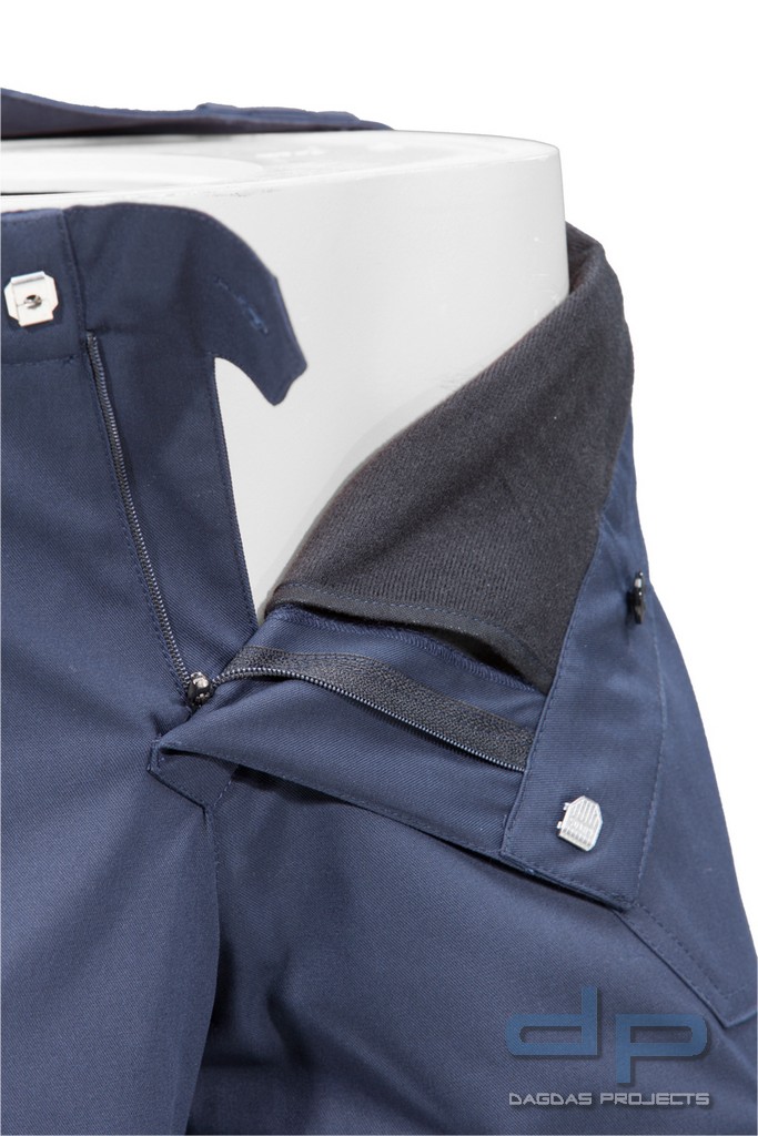 Herren Funktionshose Sommer in Marine mit Patch Polizei