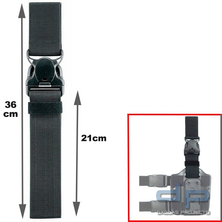 SAFARILAND® Leg Strap + Buckle