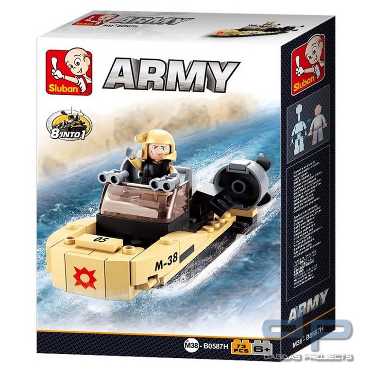 Sluban Assault Boat M38-B0587H #16082