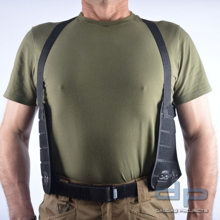 COP® Tragespinne mit beidseitig gleichen MOLLE-Trageplatten Einheitsgröße