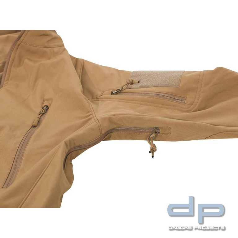 Soft Shell Jacke, "Scorpion", coyote tan