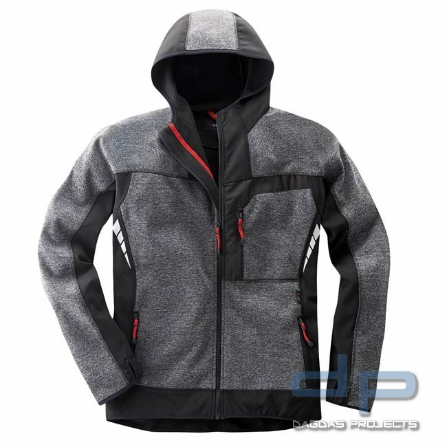 PROFESSIONAL FUNKTIONSJACKE in Grau-Meliert