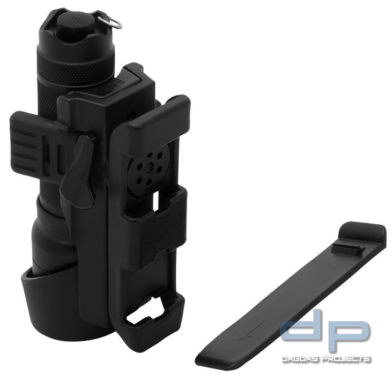 ESP Taschenlampen Halterung 34 mm mit Molle-Clip