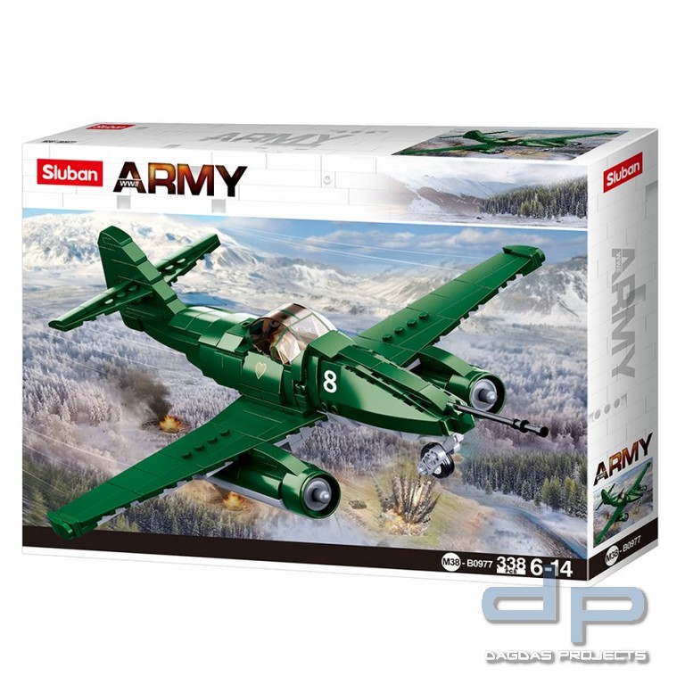 Sluban (Schlacht von Budapest)Kampfflugzeug M38-B0977 #16174