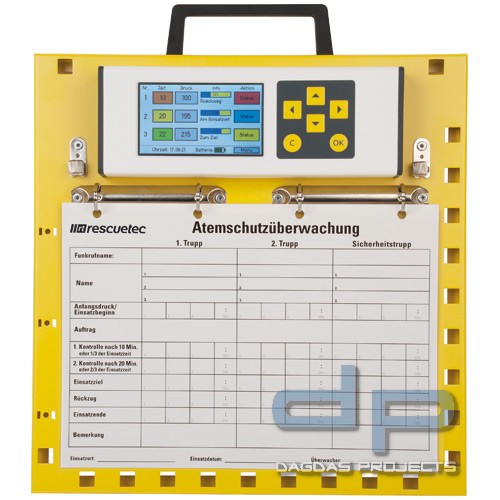Atemschutzüberwachungstafel atur-D