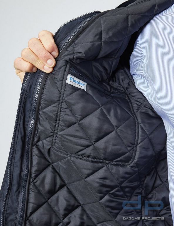 Behörden Blouson mit Aufdruck nach Wunsch in reflex silber