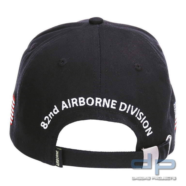 Baseball cap 82nd Airborne WWII 3D in verschiedenen Farben