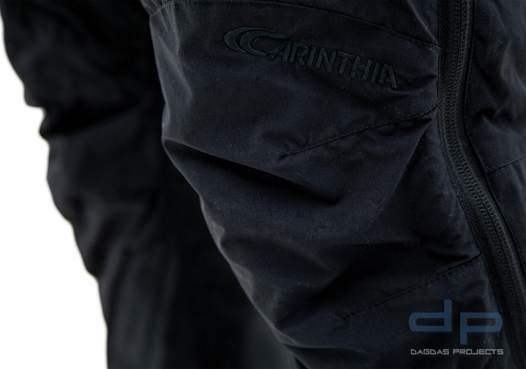 CARINTHIA G-LOFT WINDBREAKER TROUSERS in Schwarz und Oliv