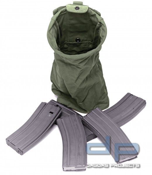 WARRIOR FOLDABLE DUMP POUCH, FARBE: DUNKELOLIV