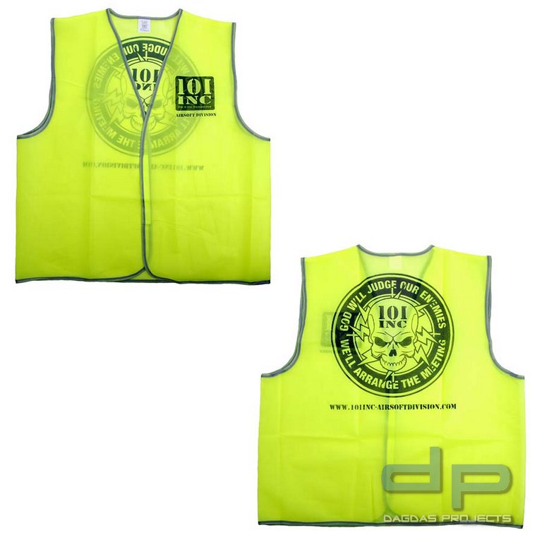 Safety Weste reflektierend 101 INC gelb