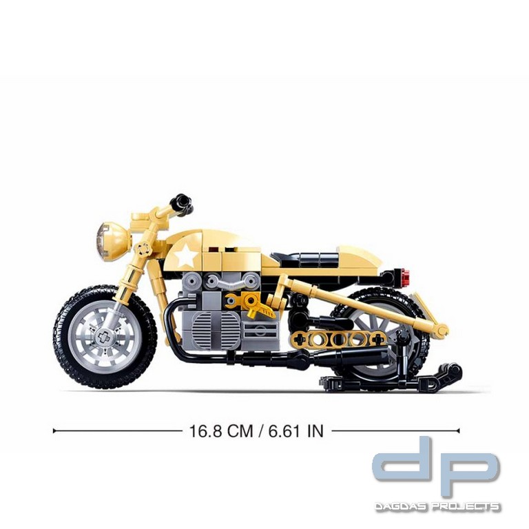 Sluban Army motor M38-B0959 #16187