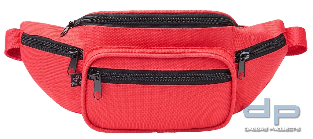 Behördenhüfttasche mit Wunschaufdruck in reflex silber