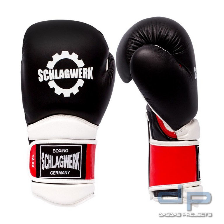 SCHLAGWERK Boxhandschuhe "Allround" schwarz
