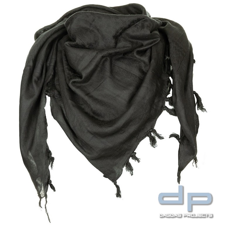 PLO Tuch, "Shemagh", Supersoft, schwarz