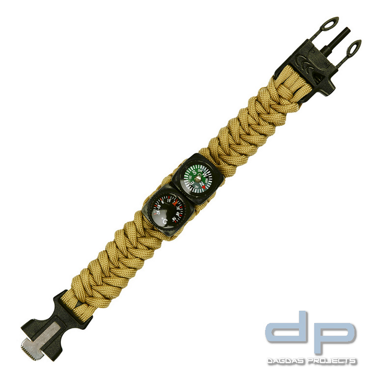 Paracord survival combi 9 inch JYFPB01