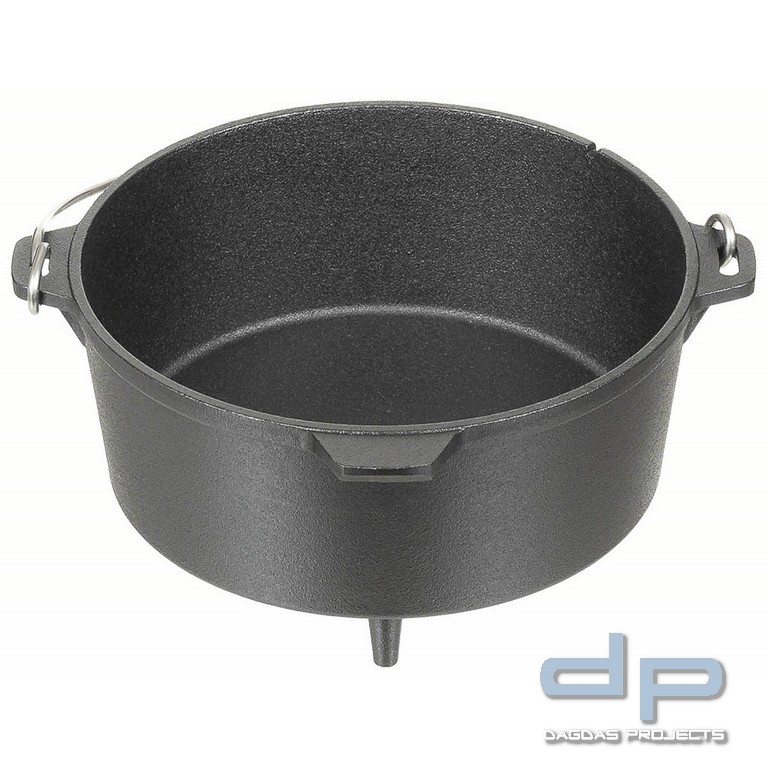 Feuertopf, "Dutch Oven", Gusseisen, ca. 5,7 l