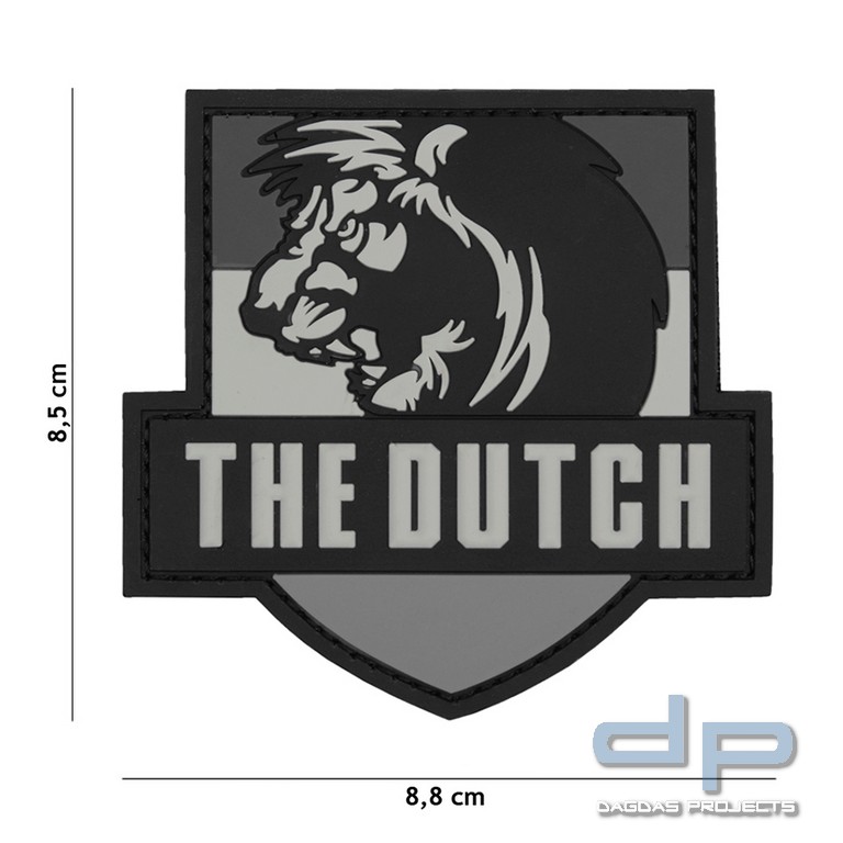 Emblem 3D PVC The Dutch grau