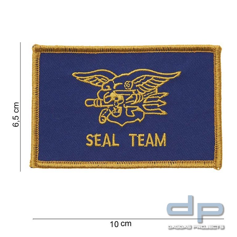 Emblem Stoff Seal Team (Gold)