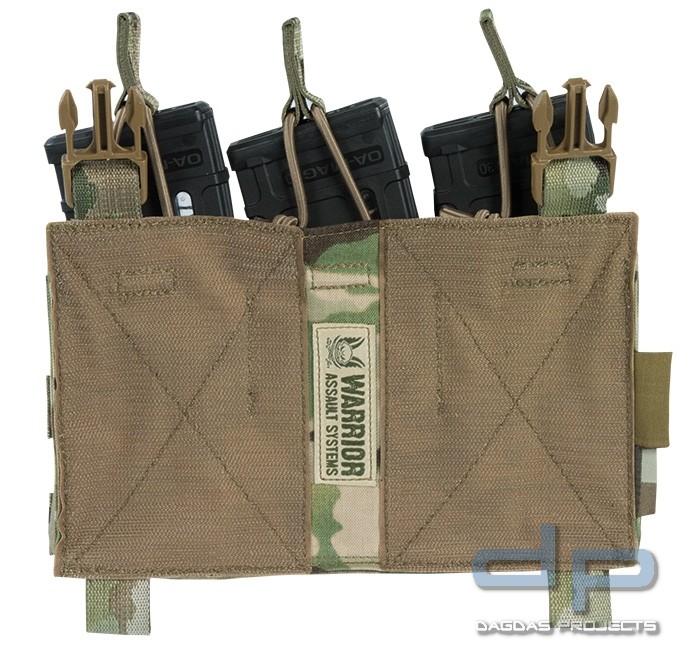 Warrior Recon Plate Carrier Triple Open Mag Pouch