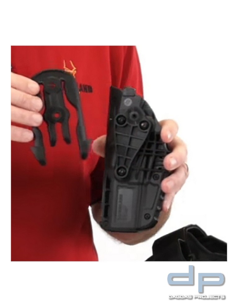 SAFARILAND® Molle MLS 2-Loch-Gabel 6004-16 und Adapter für Holstermontage