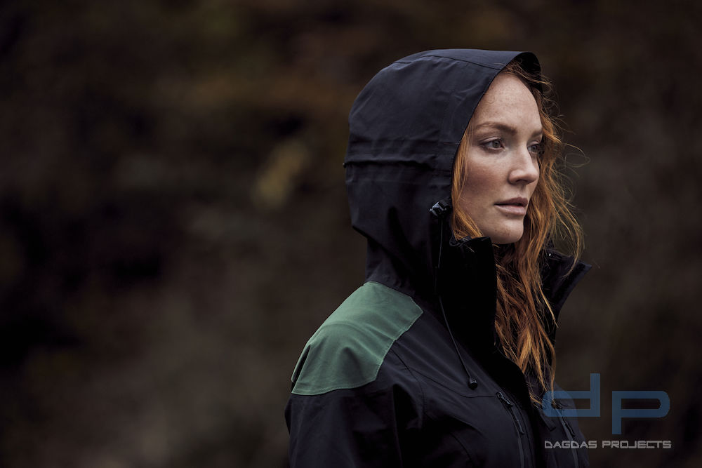 Unisex Trekkingjacke Behörde inklusive Wunschaufdruck in reflex silber