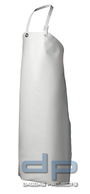 Schutzschürze in Weiß