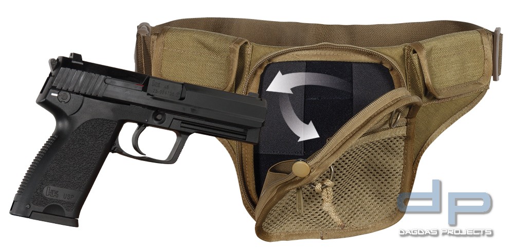 UNDERCOVER BAUCHTASCHE LICHTMODUL RECHTS