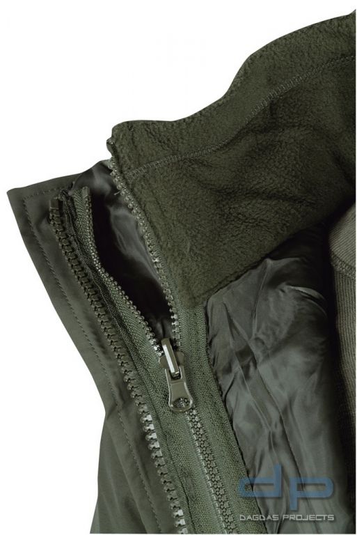 Jacke Nässeschutz Mil-Tec mit Fleecejacke 3 in 1 verschiedene Farben
