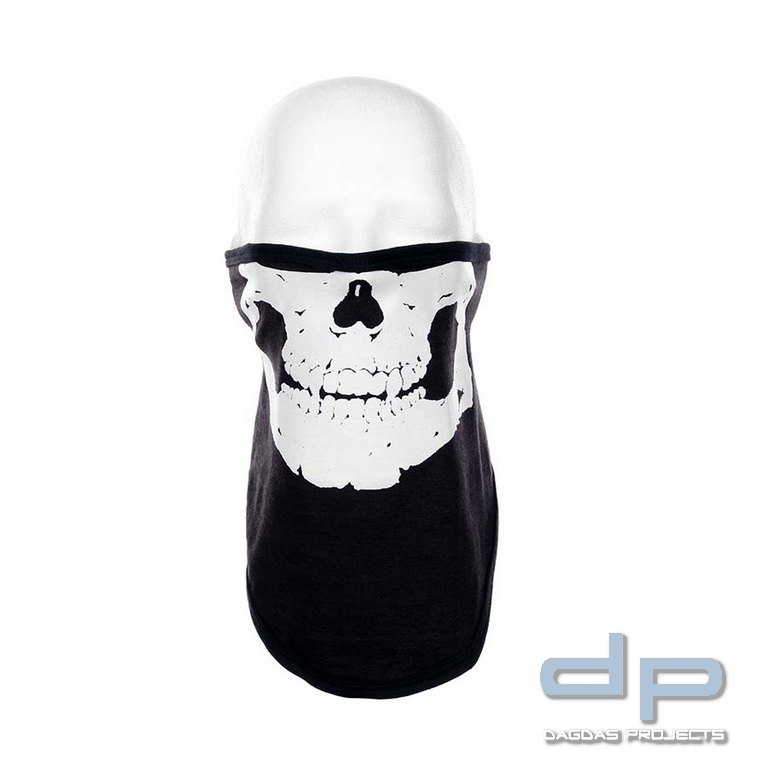Gesichts Maske elastisch Baumwolle Skull