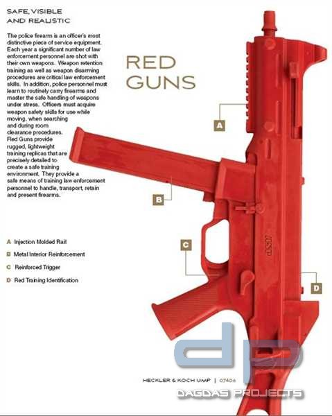 ASP Red-Gun Trainingswaffe H&amp;K G36C