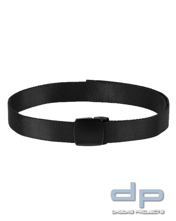 HOSENGÜRTEL QUICK RELEASE ELASTIC 38MM SCHWARZ VPE 5