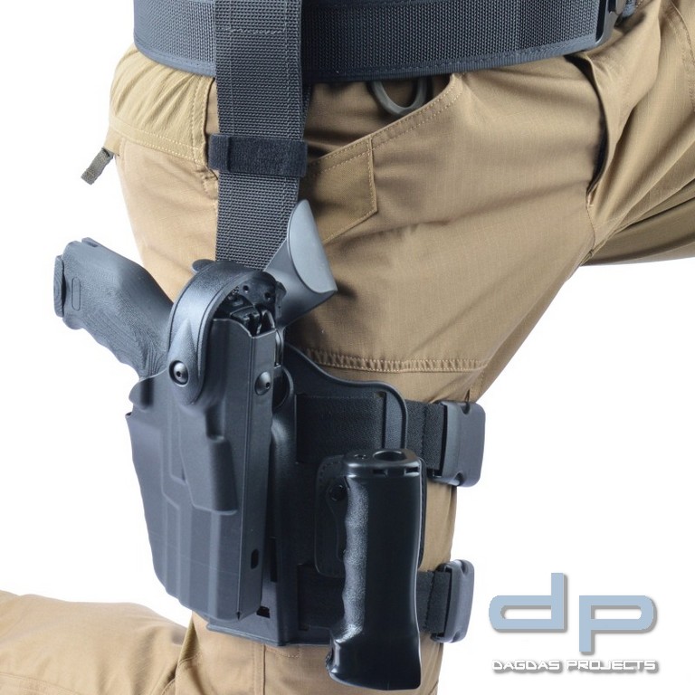 COP® 9283 TAC Halter für FUG /RSG mit Clip, beidseitige Trageweise (vertikal)