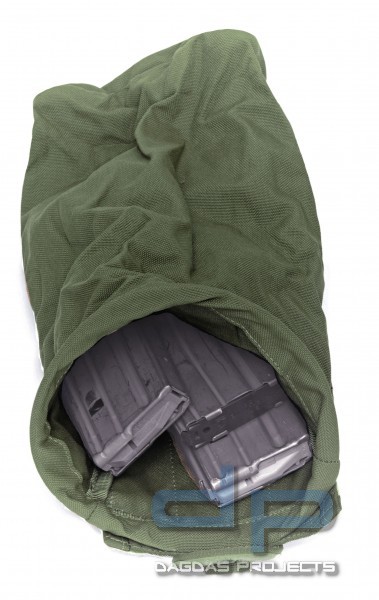 WARRIOR FOLDABLE DUMP POUCH, FARBE: DUNKELOLIV