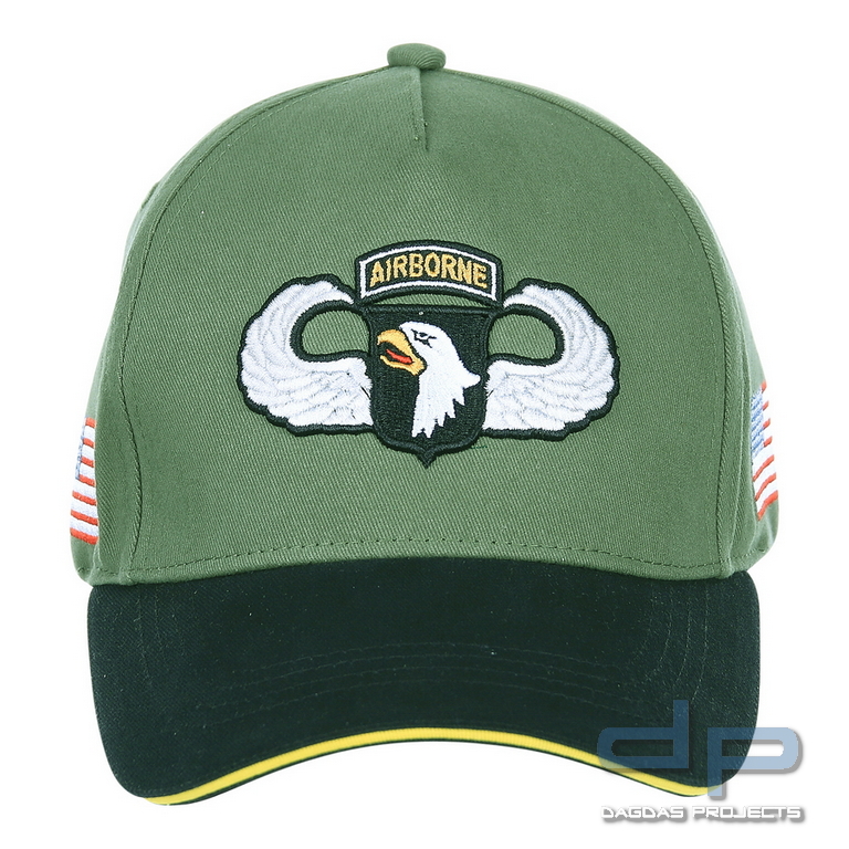 Baseball cap 101st Airborne WWII 3D