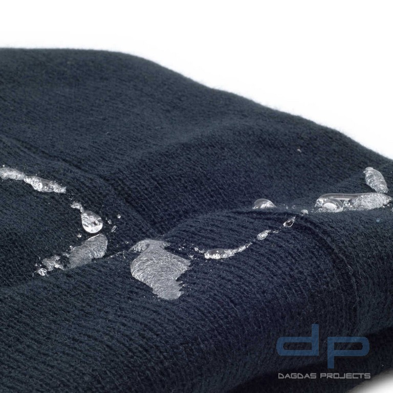 PACOTEX® Premium Wintermütze Strickmütze marineblau mit 3M Thinsulate Wärmeisolation