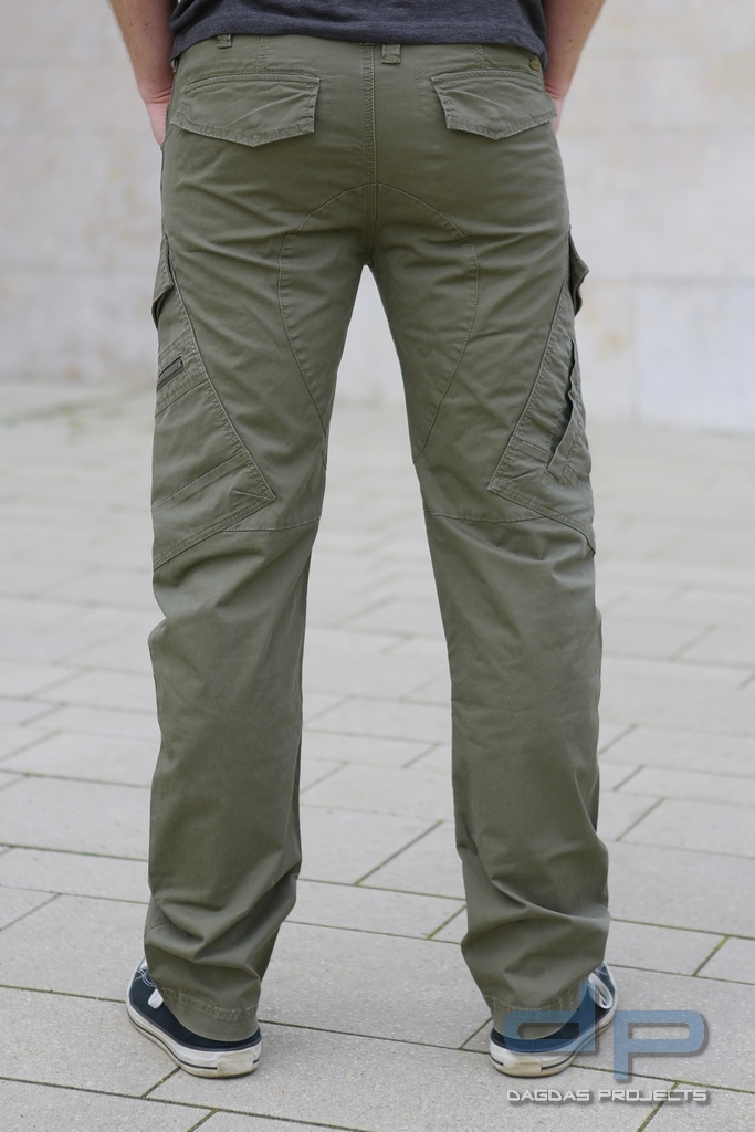 Brandit Adven Slim Fit Trousers in darccamo Größe: XXL